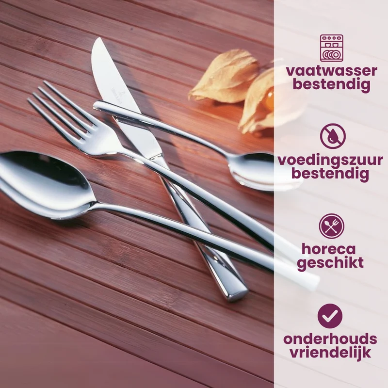 Villeroy & Boch Besteckset Piemont - 18/10 Edelstahl - 12-teilig / 3 Personen