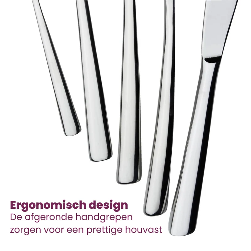 Villeroy & Boch Besteckset Piemont - 18/10 Edelstahl - 48 Teile / 12 Personen