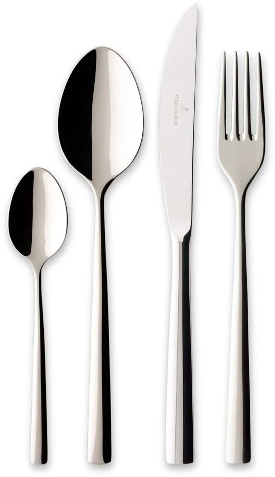 Villeroy & Boch Besteckset Piemont - 18/10 Edelstahl - 12-teilig / 3 Personen