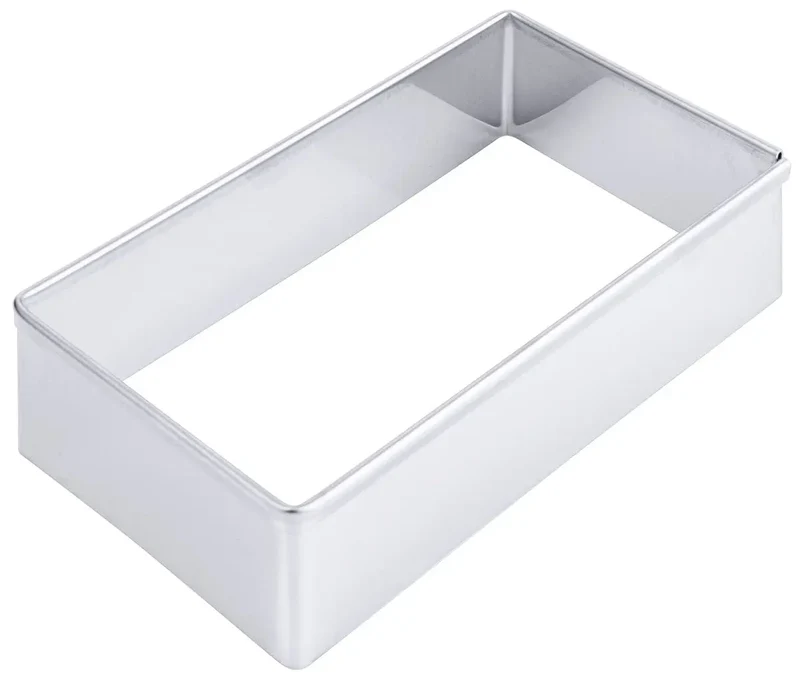 Ausstecher rechteckig glatt 12,5 cm