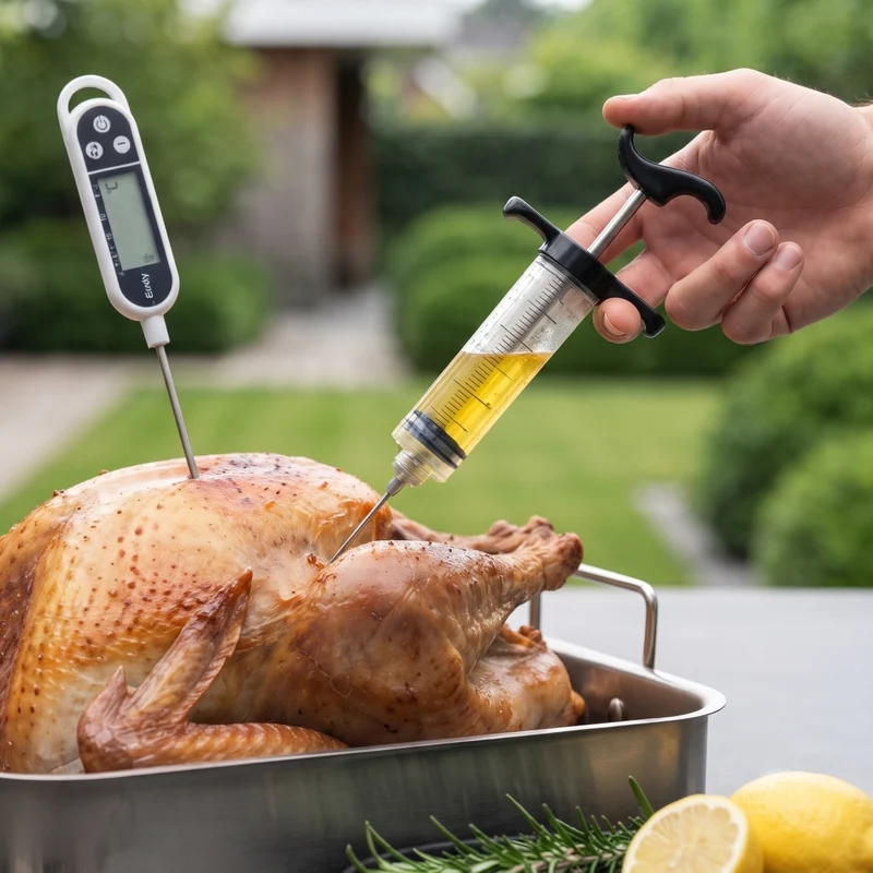 Cookinglife BBQ Pitmaster Set - 8-teilig - Komplettes Grillset für Fleisch & Gemüse