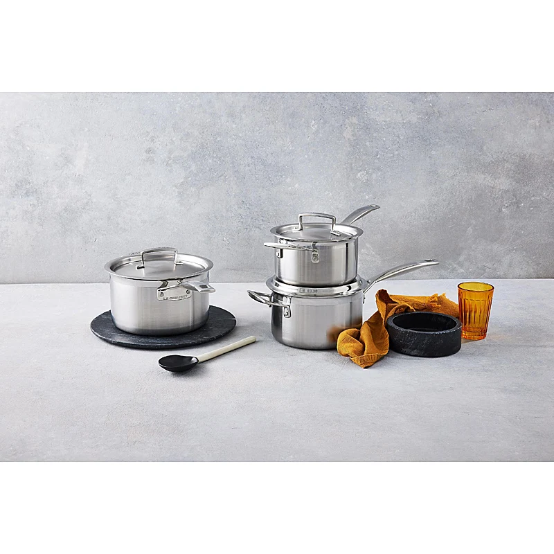 Le Creuset 3-ply Profi 5-teiliges Topfset