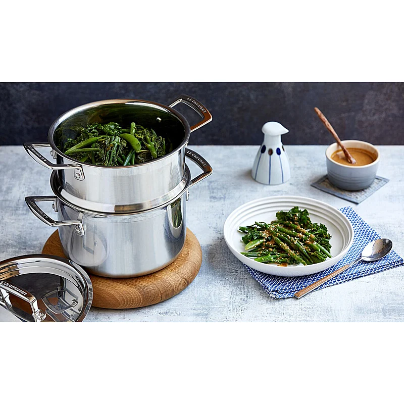 Le Creuset 3-ply Fleischtopf 24 cm