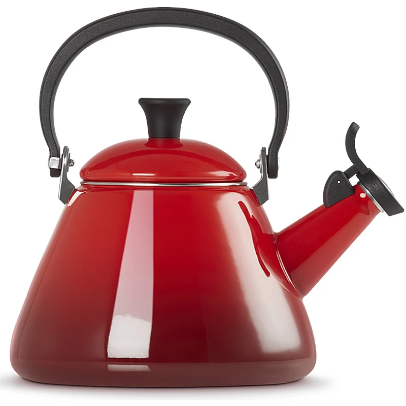 Le Creuset Wasserkessel Kone 1,6 Liter Kirschrot