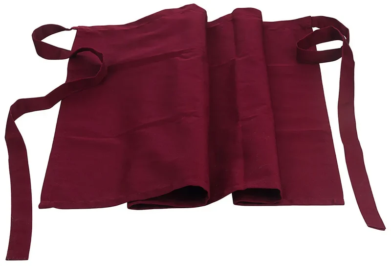 Bistro-Schürze / Vorbinder 50-80 cm Länge 3 Farben