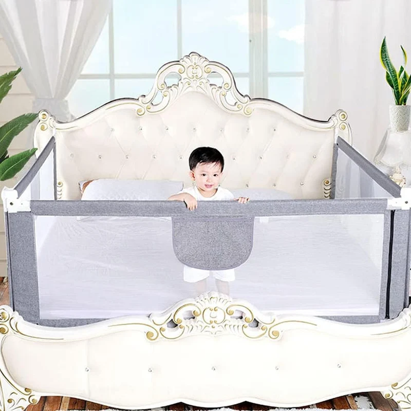 HUOLE Rausfallschutz Bett boxspringbett,Bettgitter Rausfallschutz für Kinder,Bettschutzgitter Bed Ra
