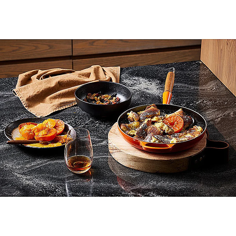 Le Creuset Bratpfanne Signature 24 cm Ofenrot