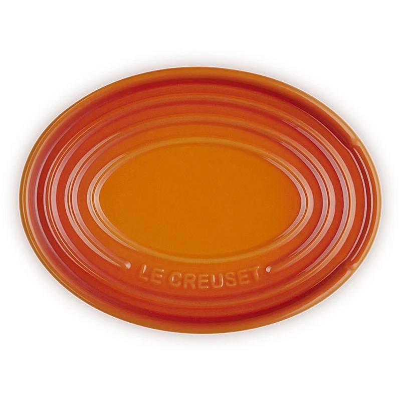 le Creuset Löffelablage oval Ofenrot