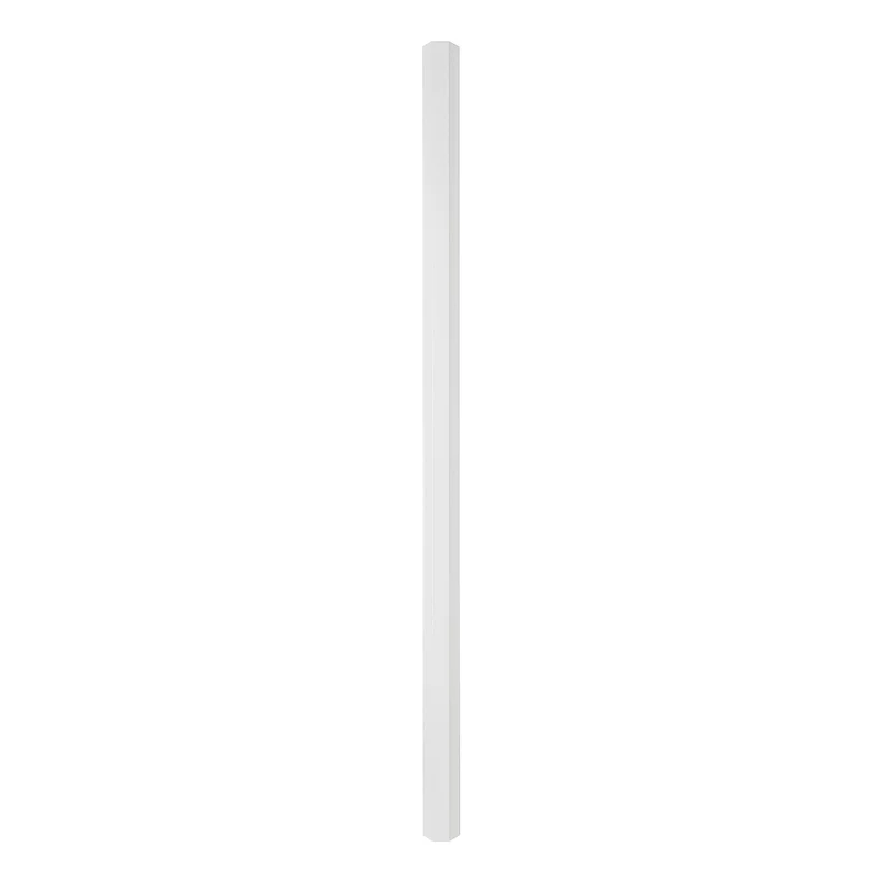 Maclean Aluminum Cable Cover Strip, 33x18x750 mm, White, MCTV-897 W