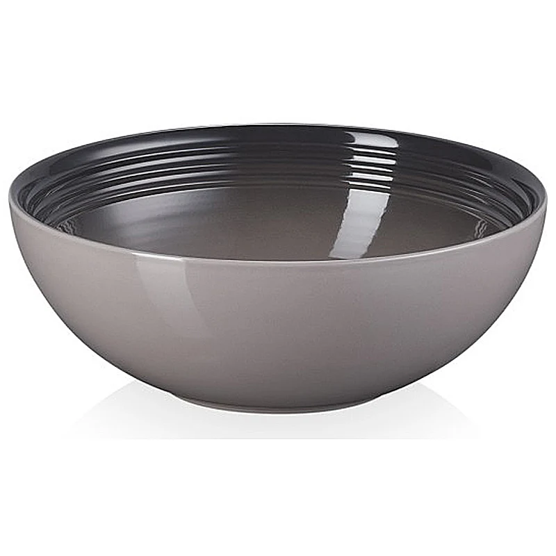 Le Creuset Salatschüssel, 24 cm Flint