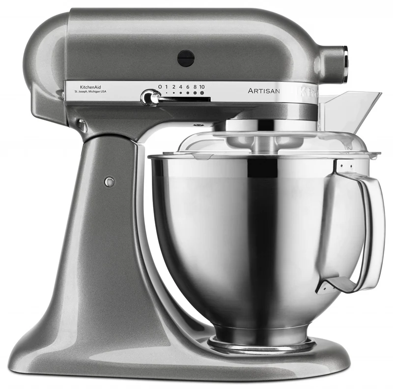 KitchenAid 4,8 L 5KSM185 Artisan Küchenmaschine Flexiset Artisan + Flexirührer