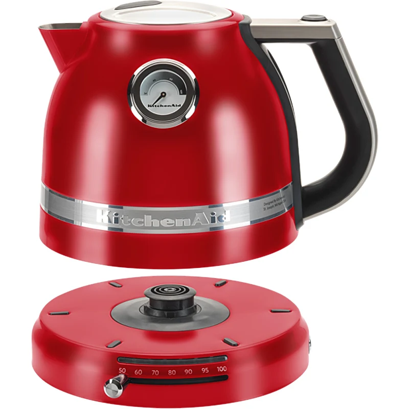 KitchenAid Artisan 5KEK1522EER Wasserkocher – 1,5L Edelstahl Empire Red