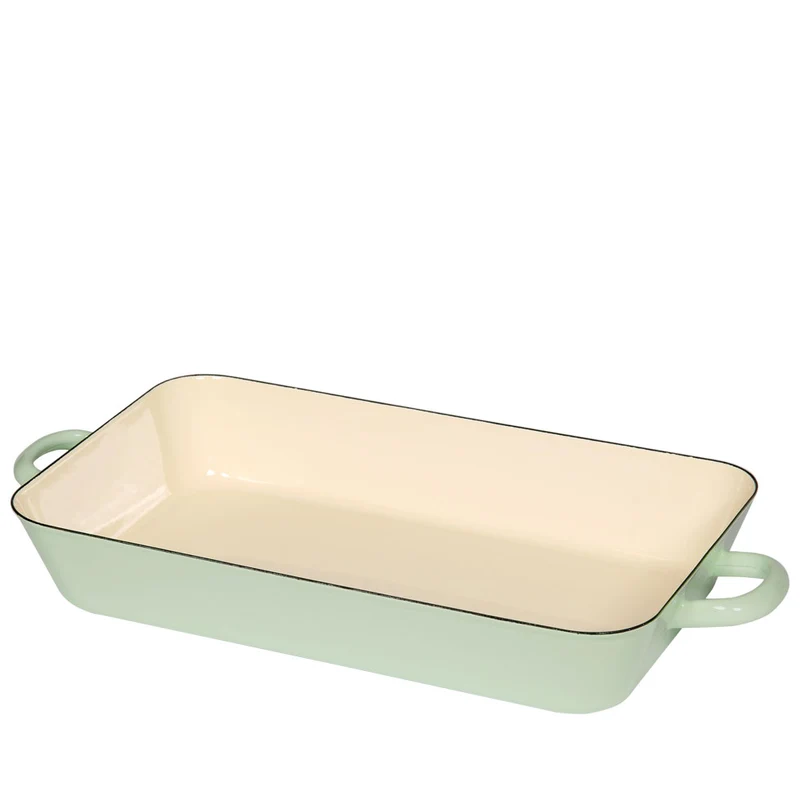 Riess, Bratpfanne/Auflaufform nilgrün, 37 x 22 cm