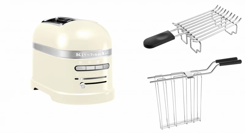 KitchenAid Paket 1, Toaster + Brötchenaufsatz Artisan 5KMT2204
