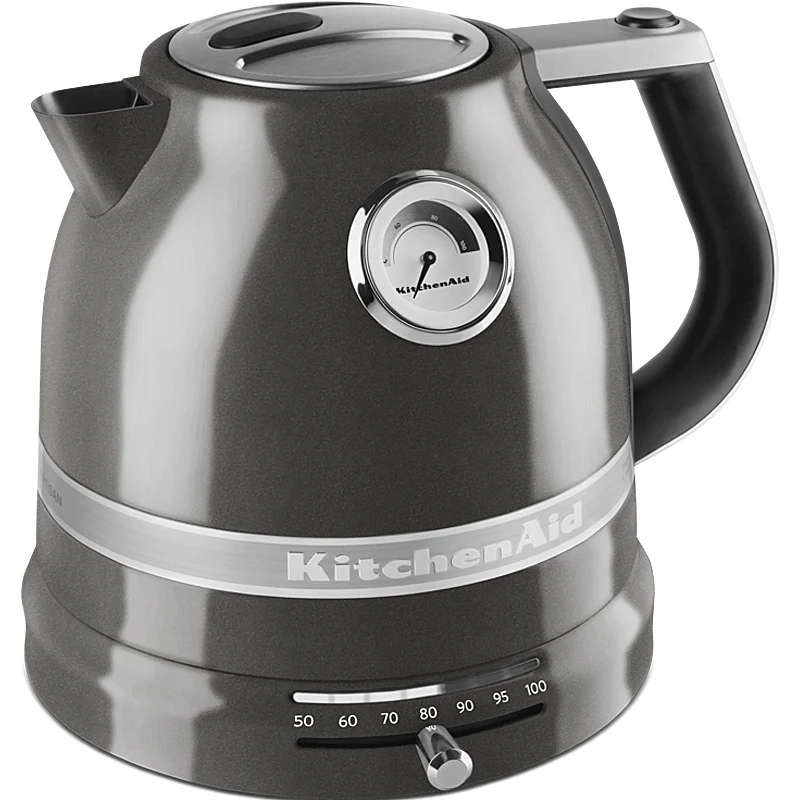 KitchenAid Artisan 5KEK1522EMS Wasserkocher – 1,5L Edelstahl in Medaillon Silber