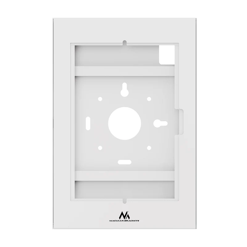Maclean Tablet Advertising Mount with Lock, 10.9"-11", iPad Air/Pro, Samsung Tab A & S Series, 220x323x22mm, MC-955 W
