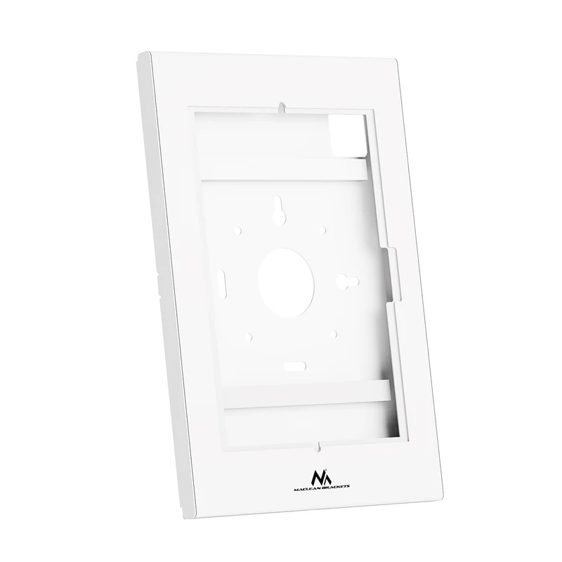 Maclean Tablet Advertising Mount with Lock, 10.9"-11", iPad Air/Pro, Samsung Tab A & S Series, 220x323x22mm, MC-955 W