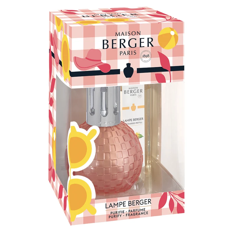 Maison Berger Geschenkset - Duftlampe - Disco Pêche - Fruity Sun