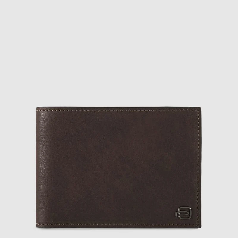 Piquadro Black Square Münzbörse, Einheitsgrösse Braun (Testa Di Moro), Braun (Testa Di Moro)