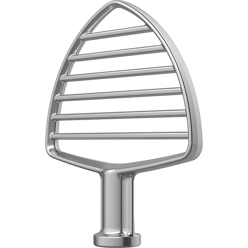 KitchenAid 5KSMPB7SS Feingebäck-Rührer Edelstahl für Küchenmaschine mit Schüsselheber