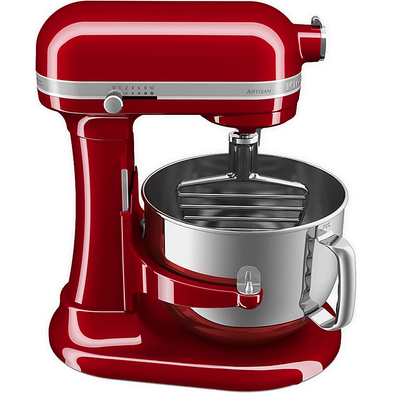 KitchenAid 5KSMPB7SS Feingebäck-Rührer Edelstahl für Küchenmaschine mit Schüsselheber