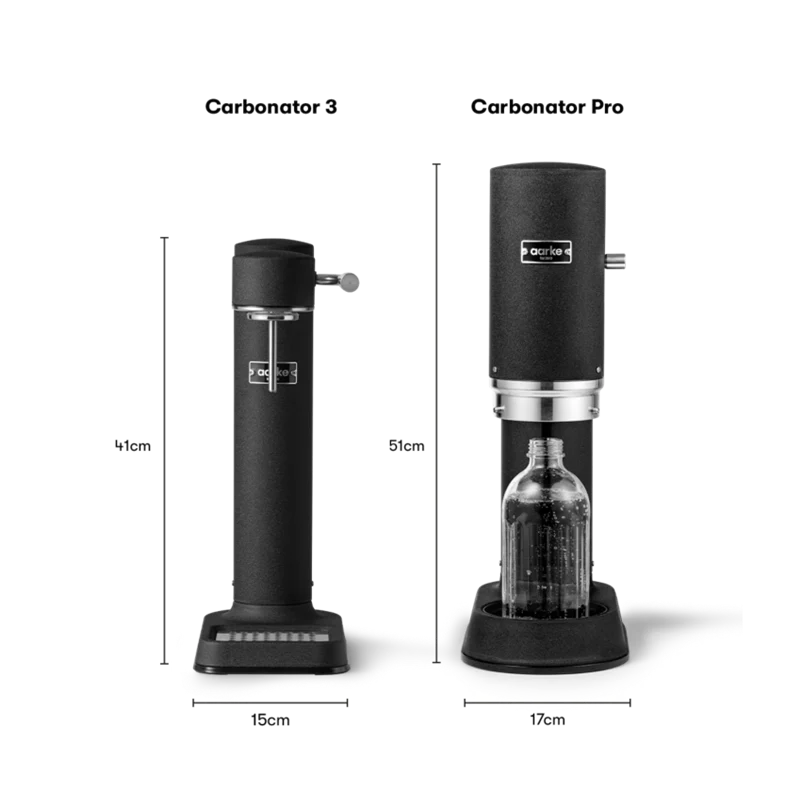 Aarke Carbonator Pro Black Wassersprudler
