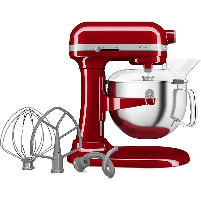 KitchenAid 5KSM60SPXEER Küchenmaschine 5,6 L ARTISAN mit Schüsselheber Empire Red