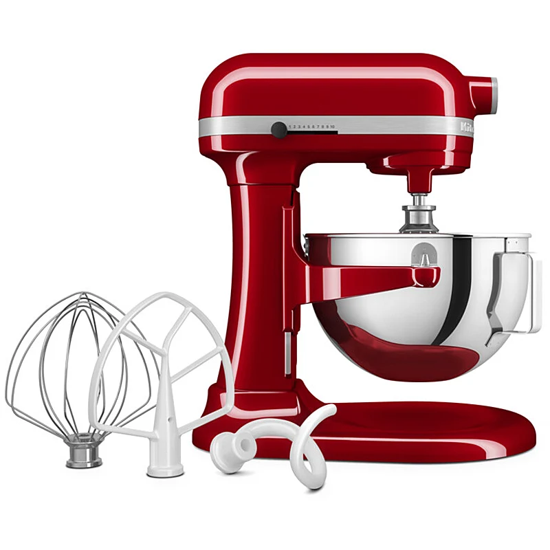 KitchenAid 5KSM55SXXEER Heavy Duty Küchenmaschine Empire Red – 5,2L Power und Eleganz