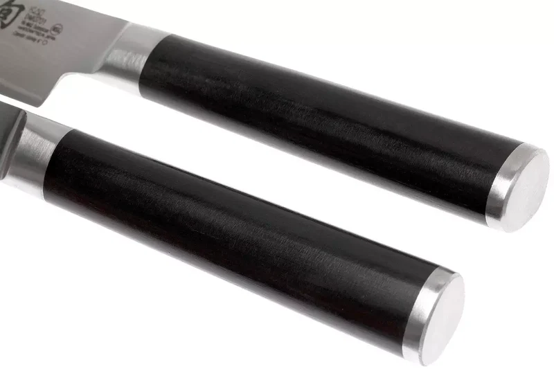 Kai Shun Classic Messerset - 32-lagiger Damaststahl - (Büromesser + Universalmesser) 2-teilig - DMS-210