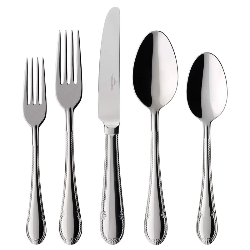 Villeroy & Boch Besteckset Mademoiselle - Edelstahl - 68-teilig / 12 Personen