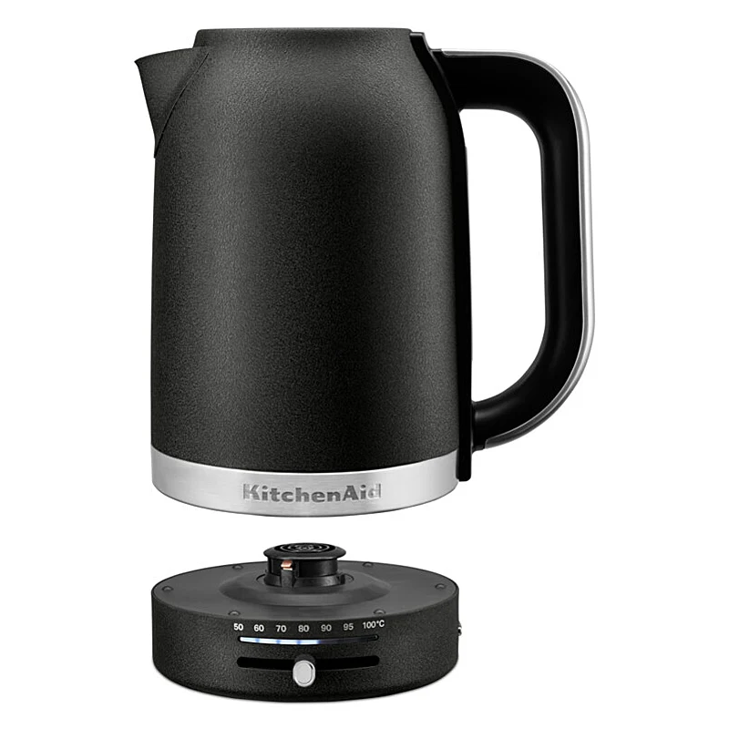 Kitchenaid 5KEK1701EBK 1,7 L Wasserkocher Farbe: Gusseisen Schwarz