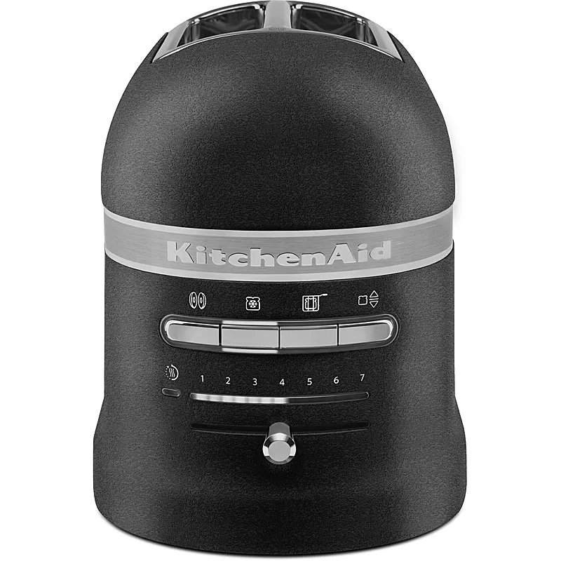 KitchenAid Artisan Toaster 2 Scheiben – Gusseisen Schwarz 5KMT2204EBK inkl. Sandwichzange