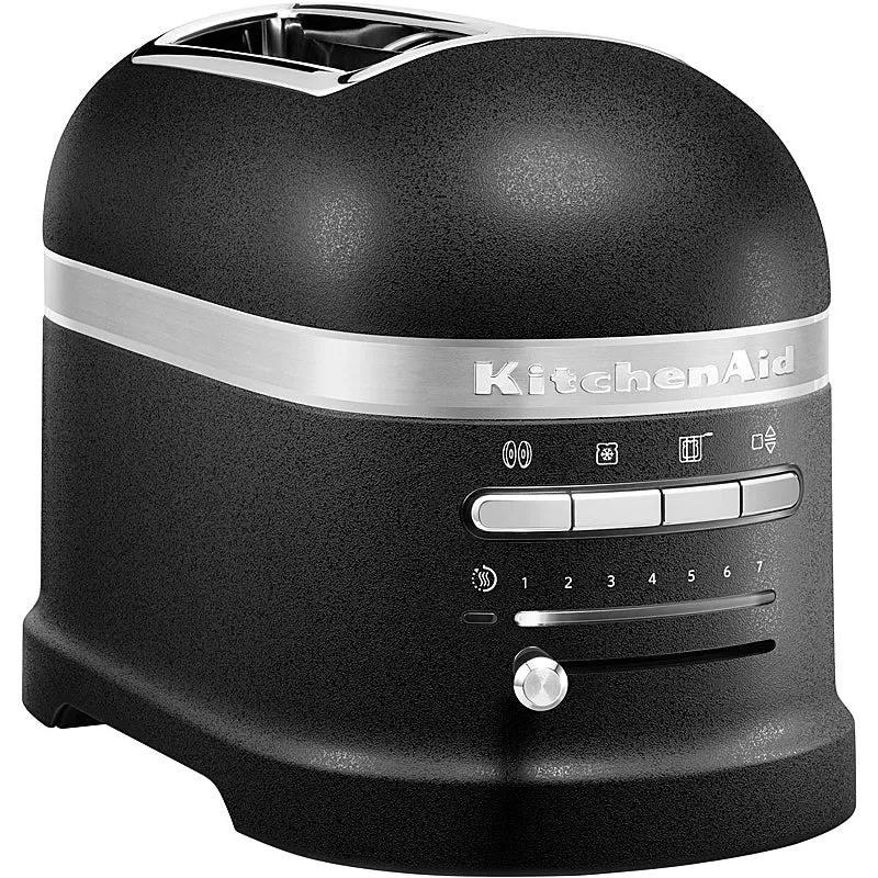 KitchenAid Artisan Toaster 2 Scheiben – Gusseisen Schwarz 5KMT2204EBK inkl. Sandwichzange