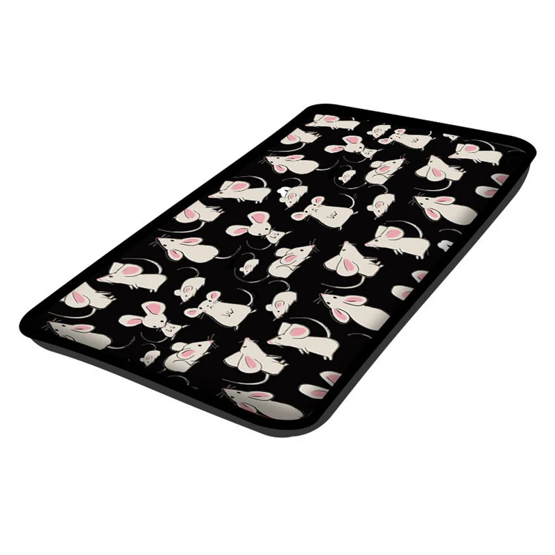 Cat cushion bed for windowsill 25x55cm Bertoni pattern MYSZKI