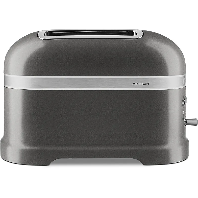 KitchenAid Artisan Toaster 2 Scheiben – Medaillon Silber 5KMT2204EMS inkl. Sandwichzange