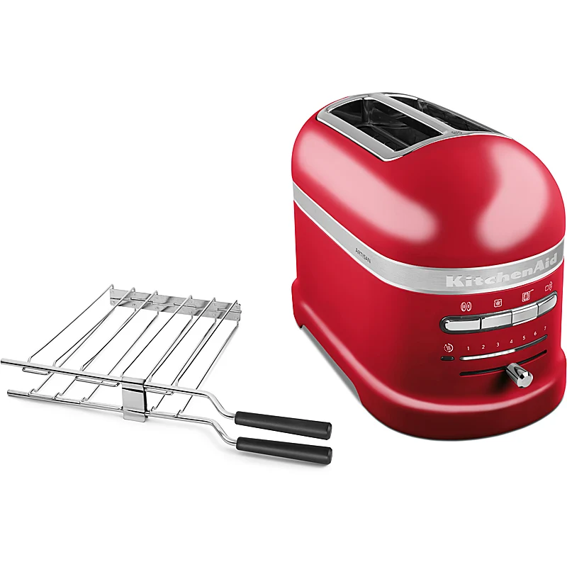 KitchenAid Artisan Toaster 2 Scheiben – Empire Red 5KMT2204EER inkl. Sandwichzange
