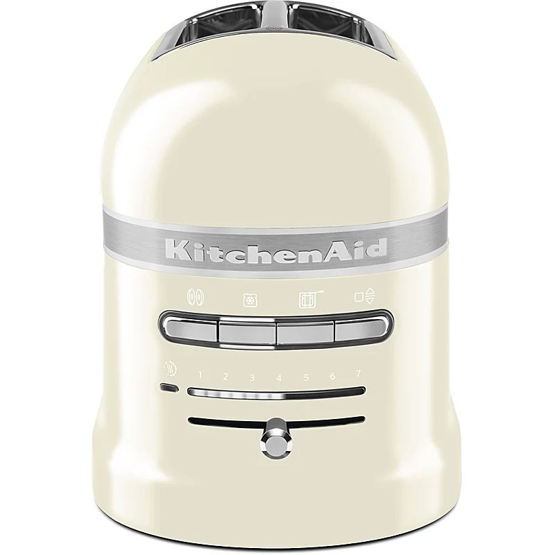 KitchenAid Artisan Toaster 2 Scheiben – Creme 5KMT2204EAC inkl. Sandwichzange