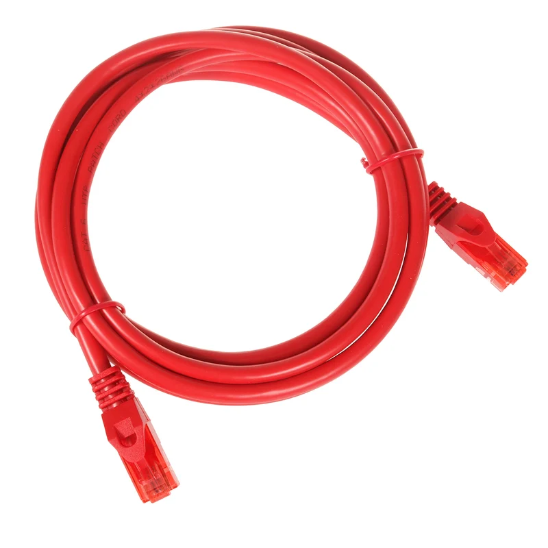 Network cable lan pro. ethernet rj45 utp cat6 2 m maclean mctv-302 r