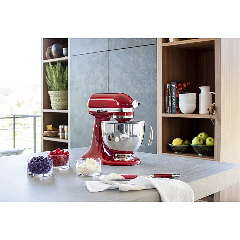 KitchenAid 5KSM125EER Artisan Küchenmaschine Empire Red – zeitloses Design, starke Leistung