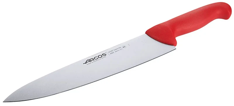 Kochmesser HACCP rot 24 cm