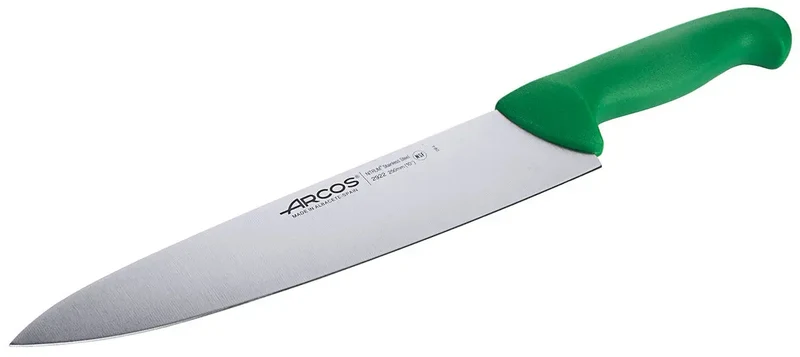 Kochmesser HACCP grün 24 cm