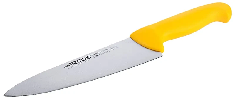 Kochmesser HACCP gelb 18 cm