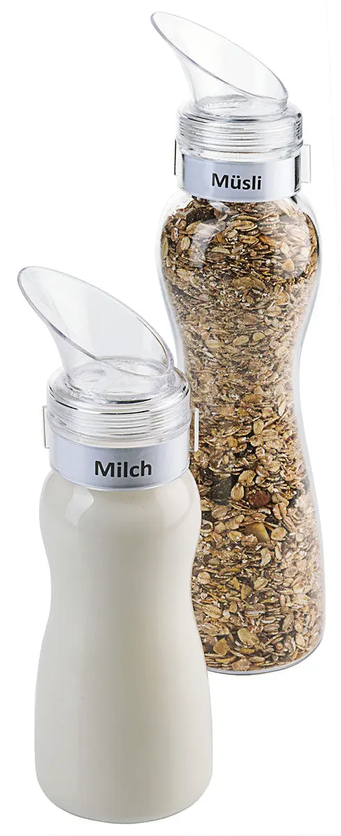 geschlossener Deckel zu Dressingflasche