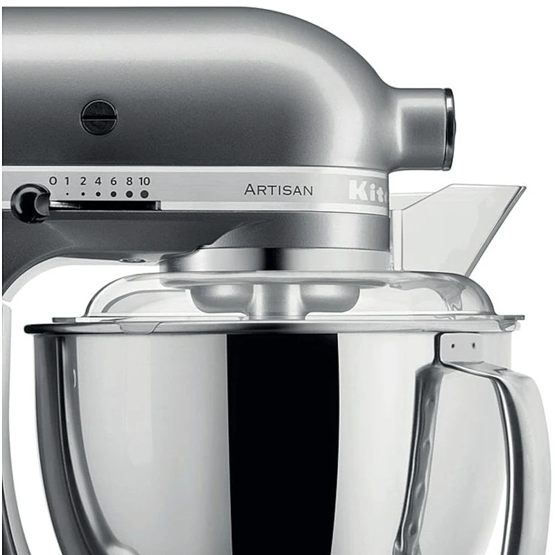 KitchenAid Artisan 5KSM175PSECU Küchenmaschine 4,8L in Kontur Silber mit Zubehör