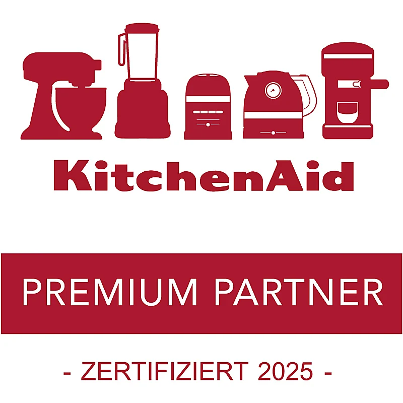 KitchenAid 5KSM185PSEBK Küchenmaschine 4,8L in Gusseisen Schwarz – Zubehör & Profiqualität