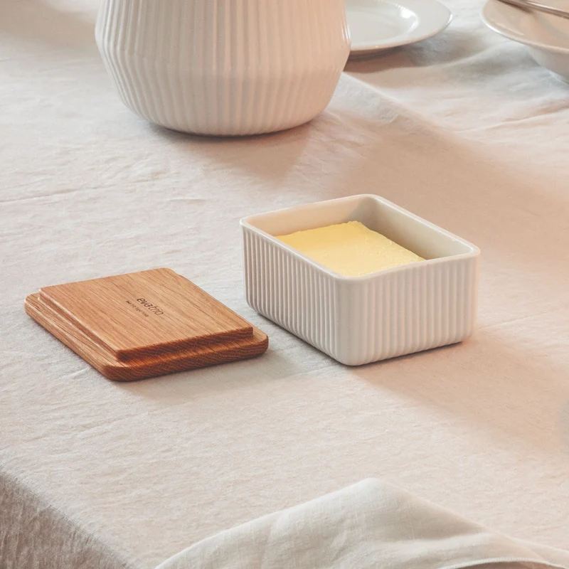 Eva Trio – Legio Nova Butterdose mit Eichendeckel