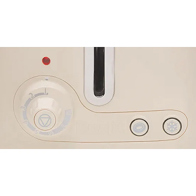 Dualit Lite Gloss Toaster 2-Schlitz Canvas White