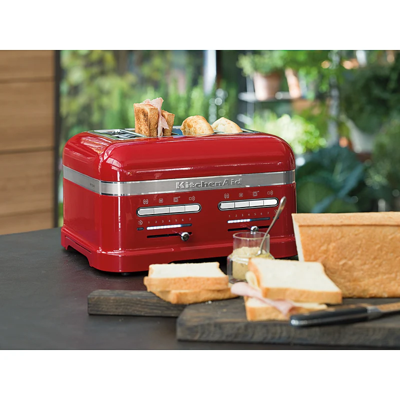 KitchenAid 5KMT4205ECA Toaster 4-Scheiben ARTISAN Farbe liebesapfelrot