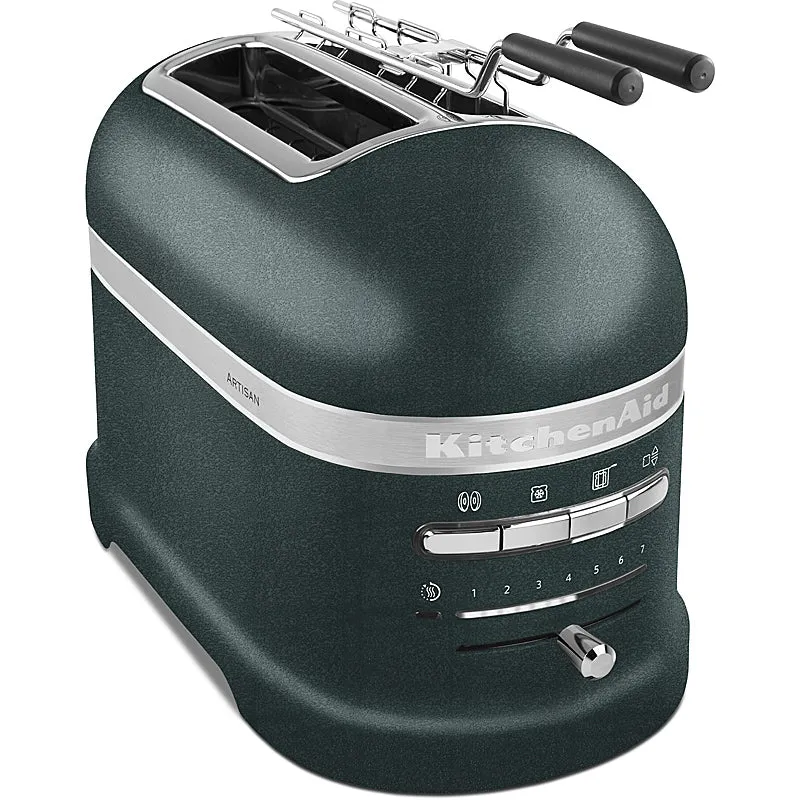 KitchenAid Artisan Toaster 2 Scheiben – Pebble Palm 5KMT2204EPP inkl. Sandwichzange