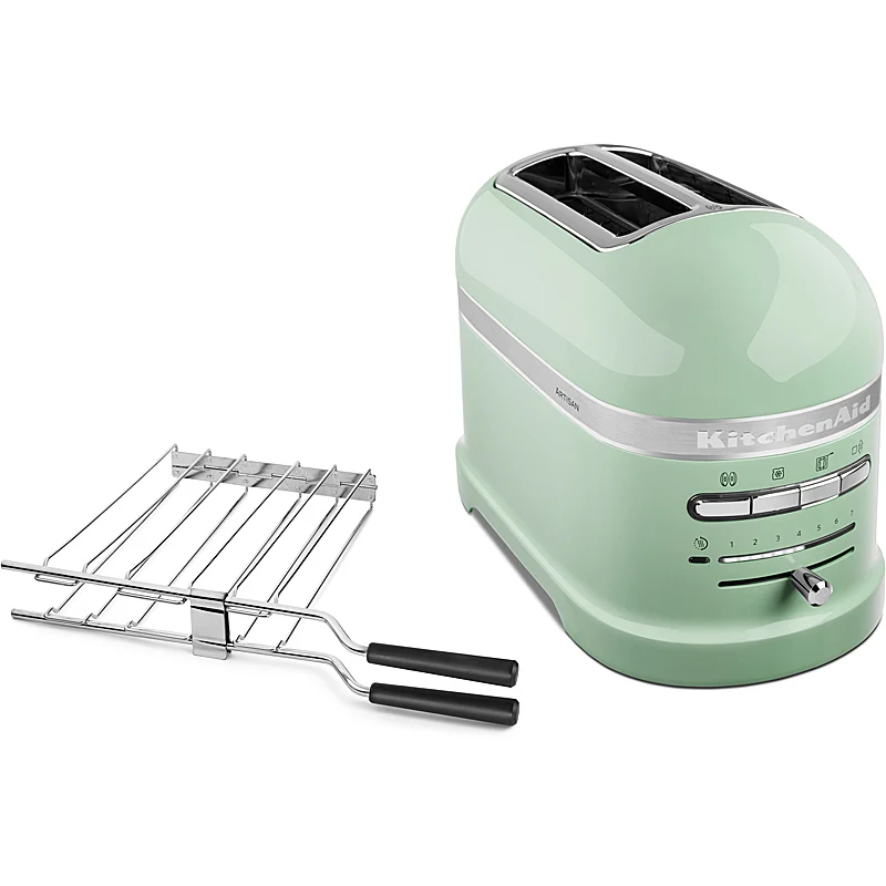KitchenAid Artisan Toaster 2 Scheiben – Pistazie 5KMT2204EPT inkl. Sandwichzange